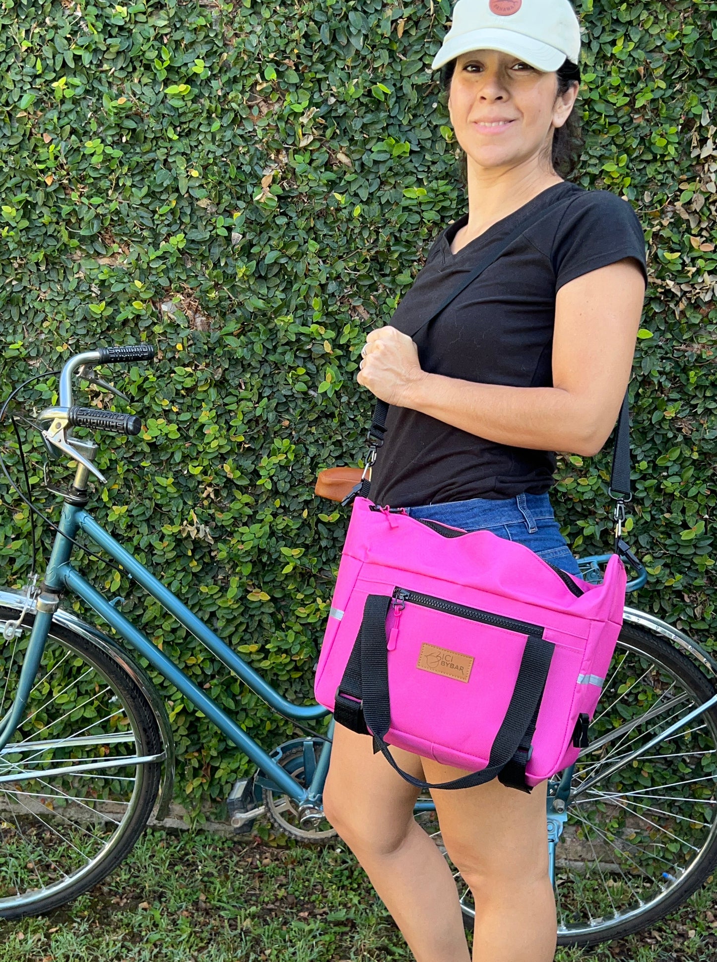 MAGUI - Pink Bicycle Trunk bag Waterproof