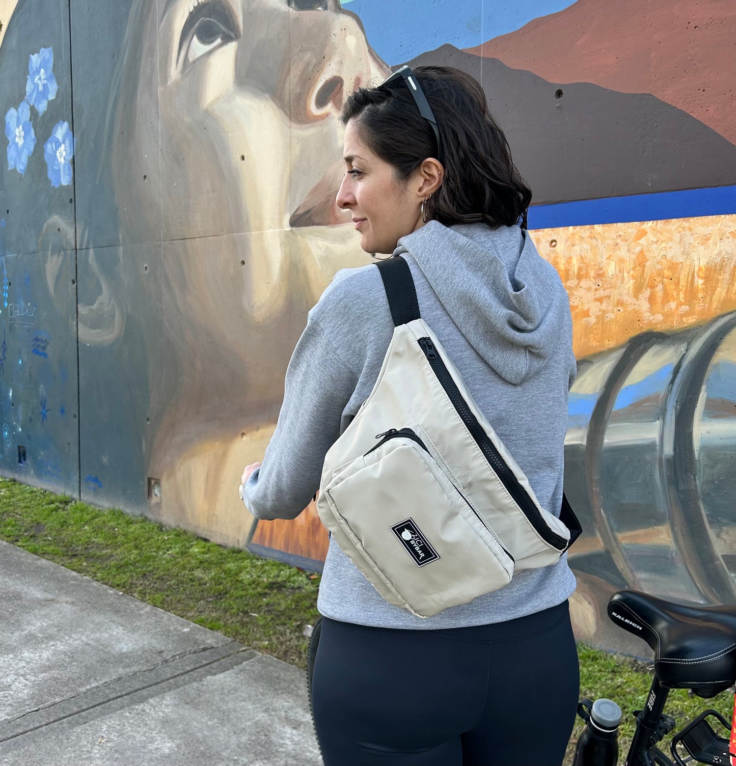 Maxi Sling Bag- Ivory