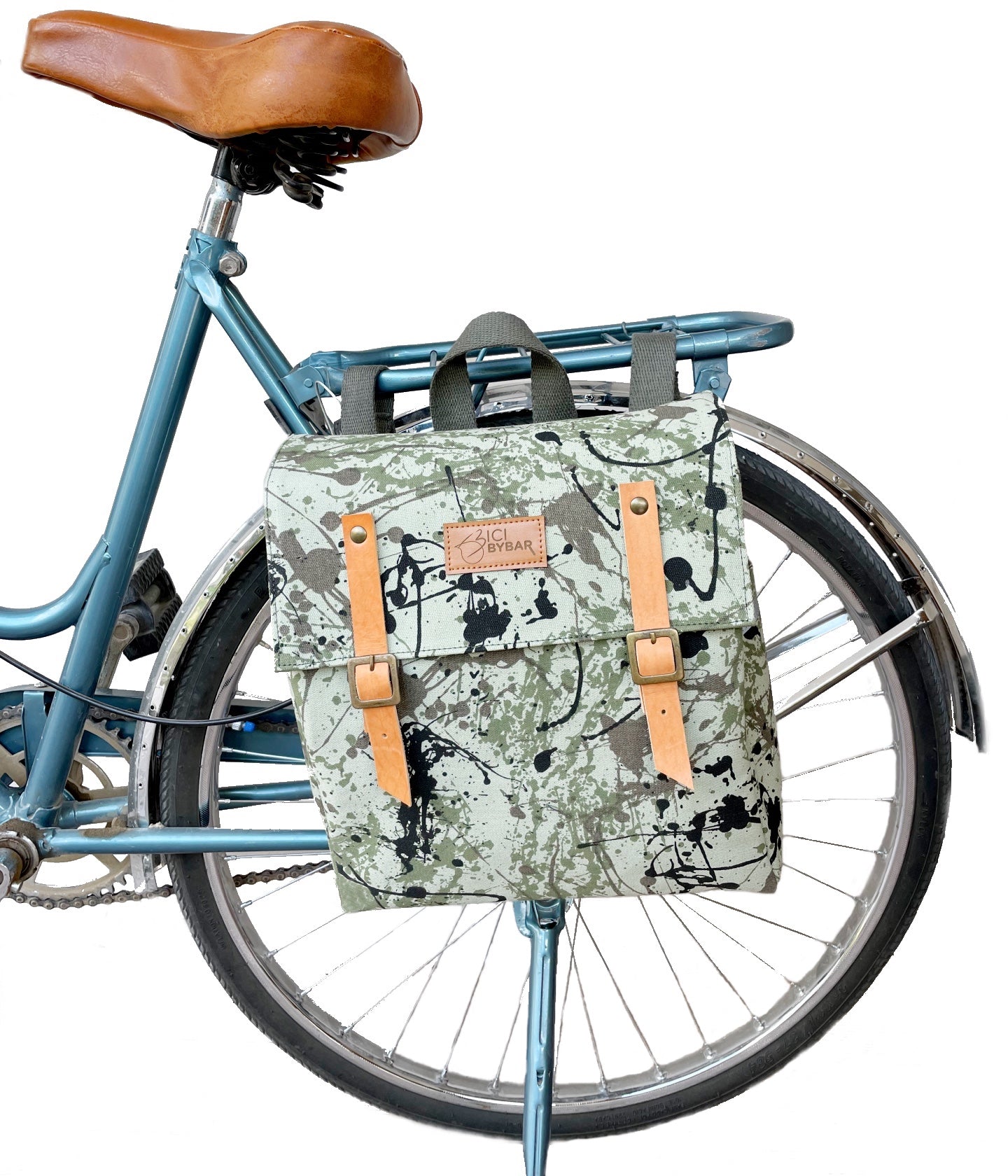 Canvas bike panniers deals