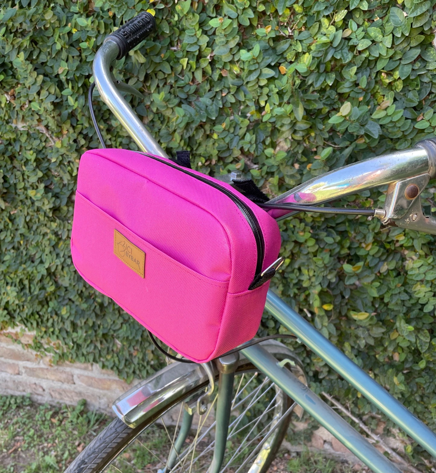 BIKE PACK - Pink Fucsia Waterproof Handlebar