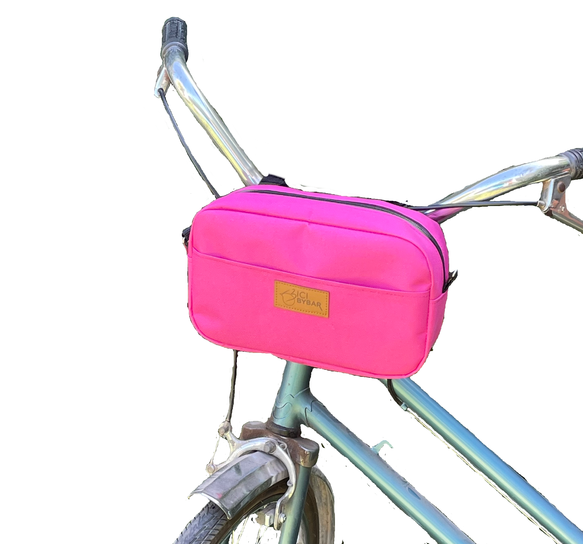 BIKE PACK Pink Fucsia Waterproof Handlebar
