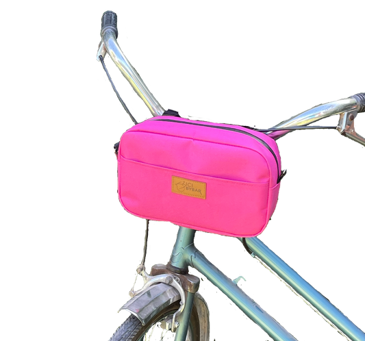 BIKE PACK - Pink Fucsia Waterproof Handlebar