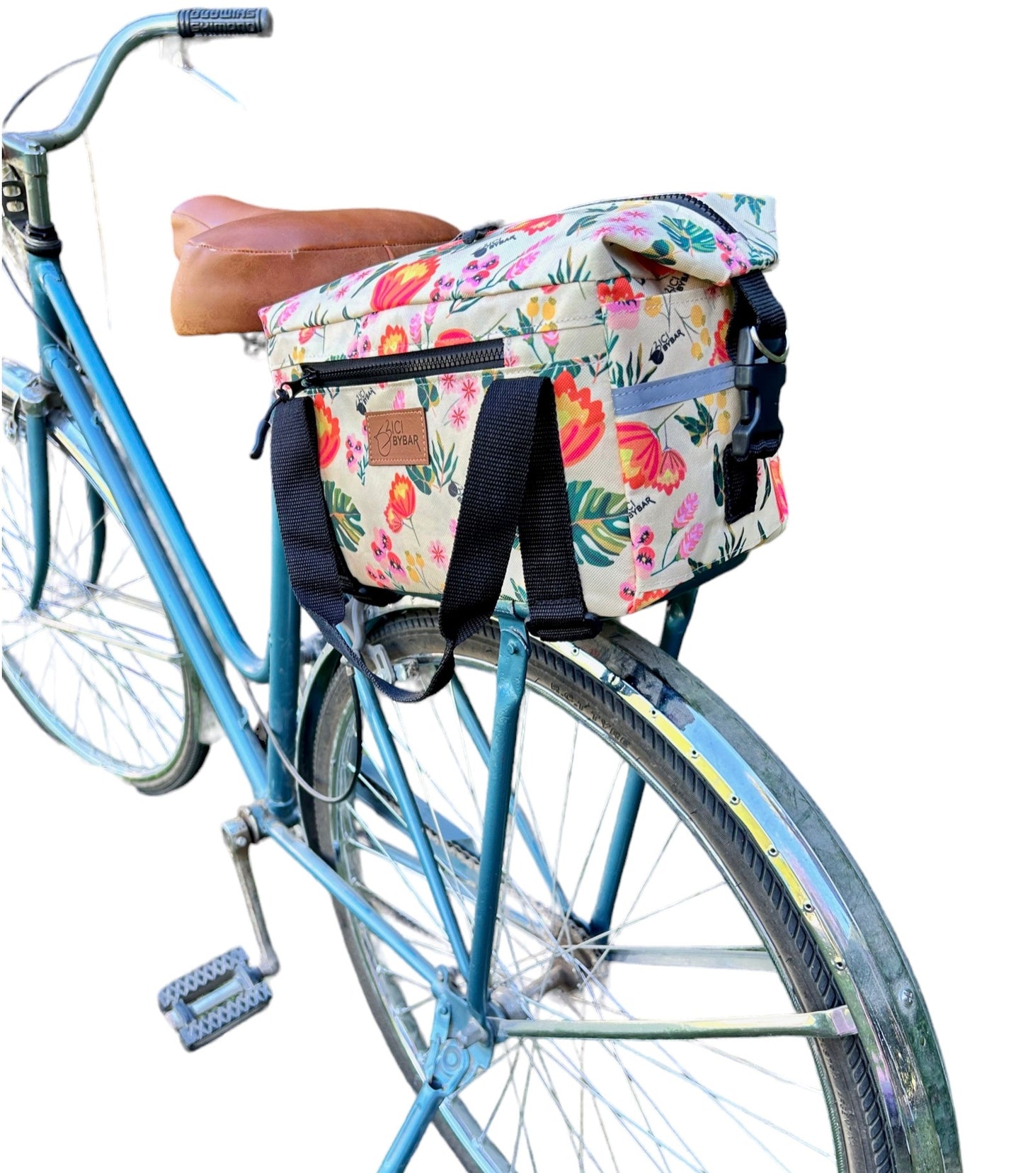 MAGUI - Floral Yellow Bicycle Trunk bag