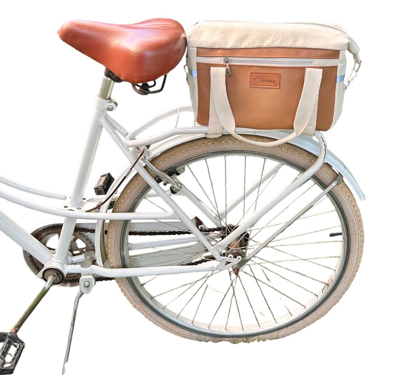MAGUI - Eco Beige Bicycle Trunk bag
