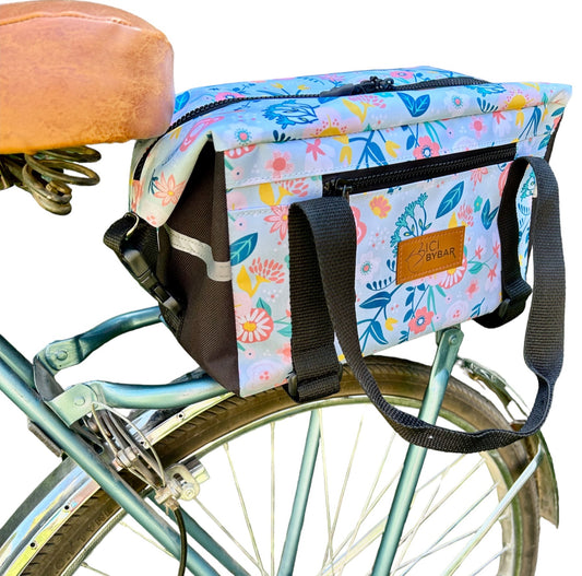 MAGUI -Floral Bicycle Trunk bag Waterproof