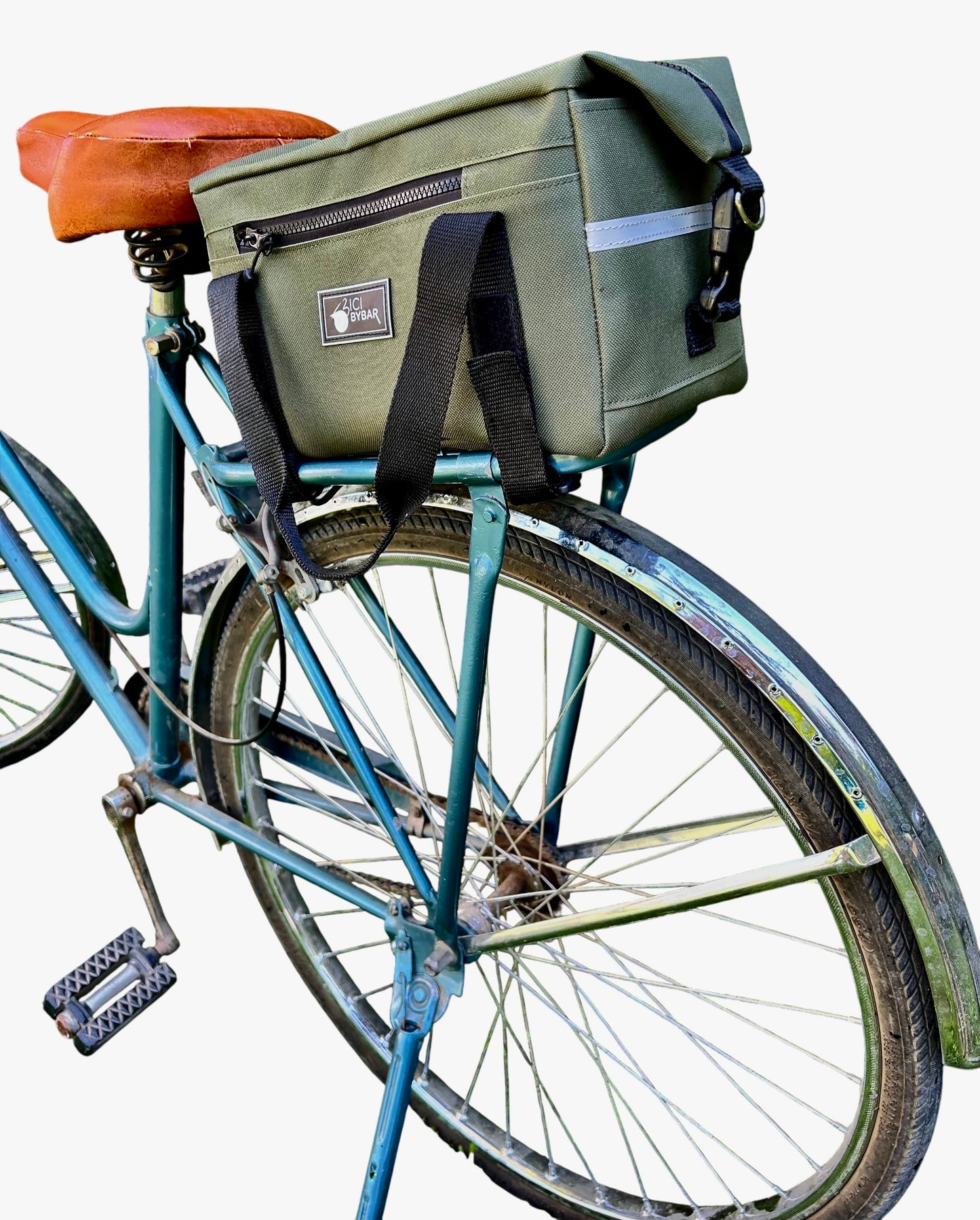 MAGUI - Green Bicycle Trunk bag Waterproof