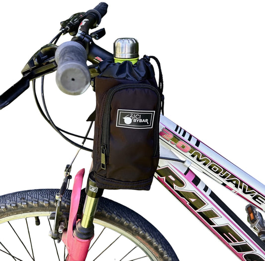 Water Bottle Bag - Black