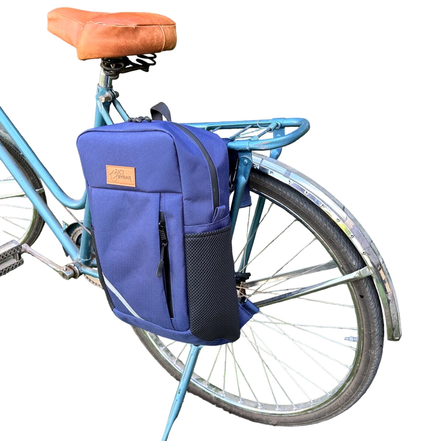 SPORT - Blue Backpack Pannier Water resistant