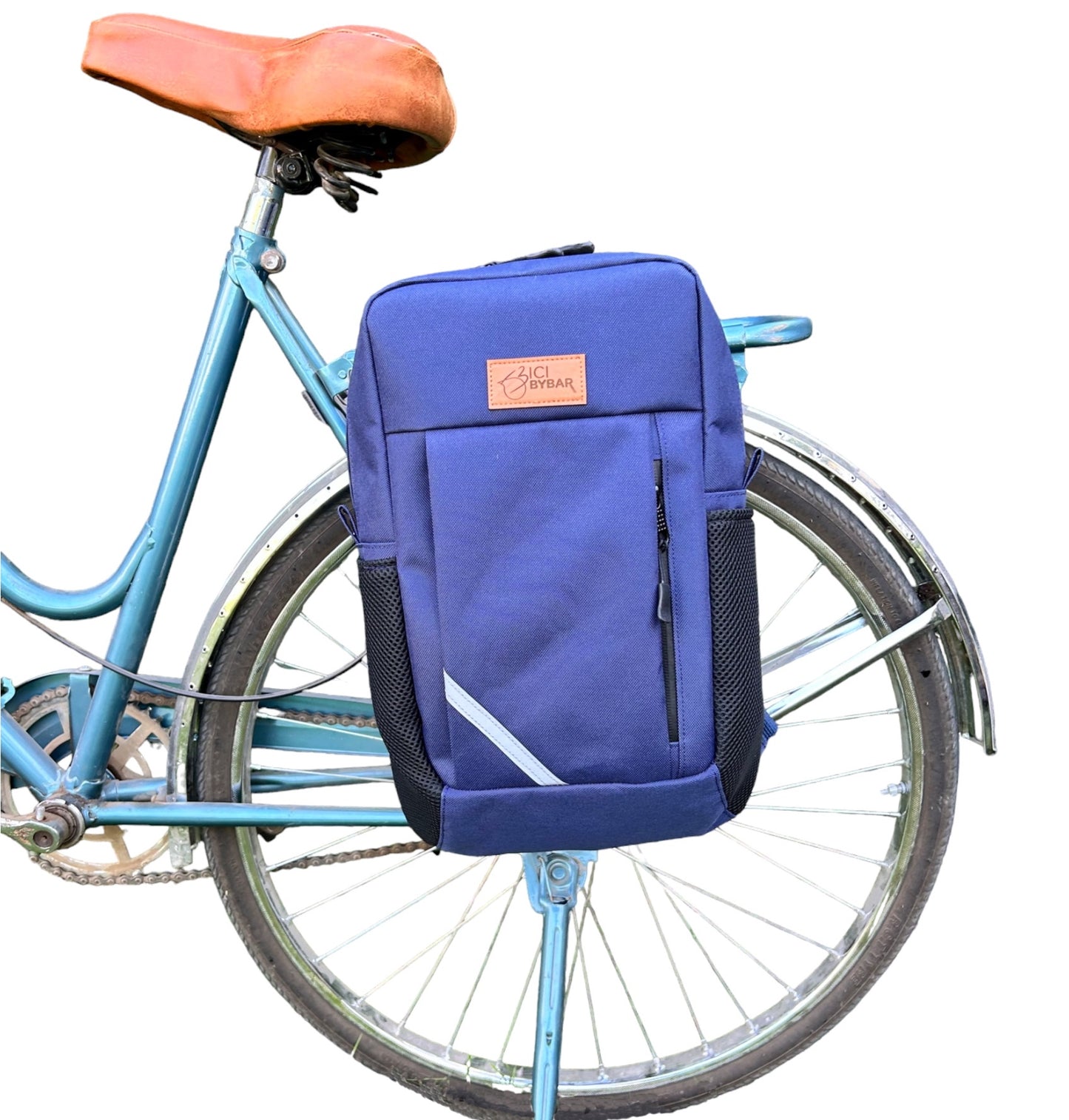 SPORT - Blue Backpack Pannier Water resistant