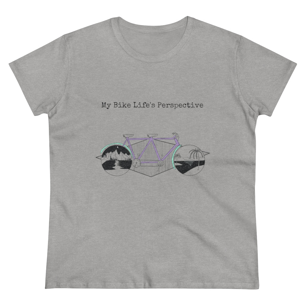 Women's Bike life Perspective Tee