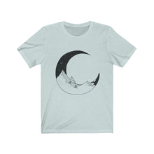 Cargar imagen en el visor de la galería, Camiseta Bici y Luz de luna
