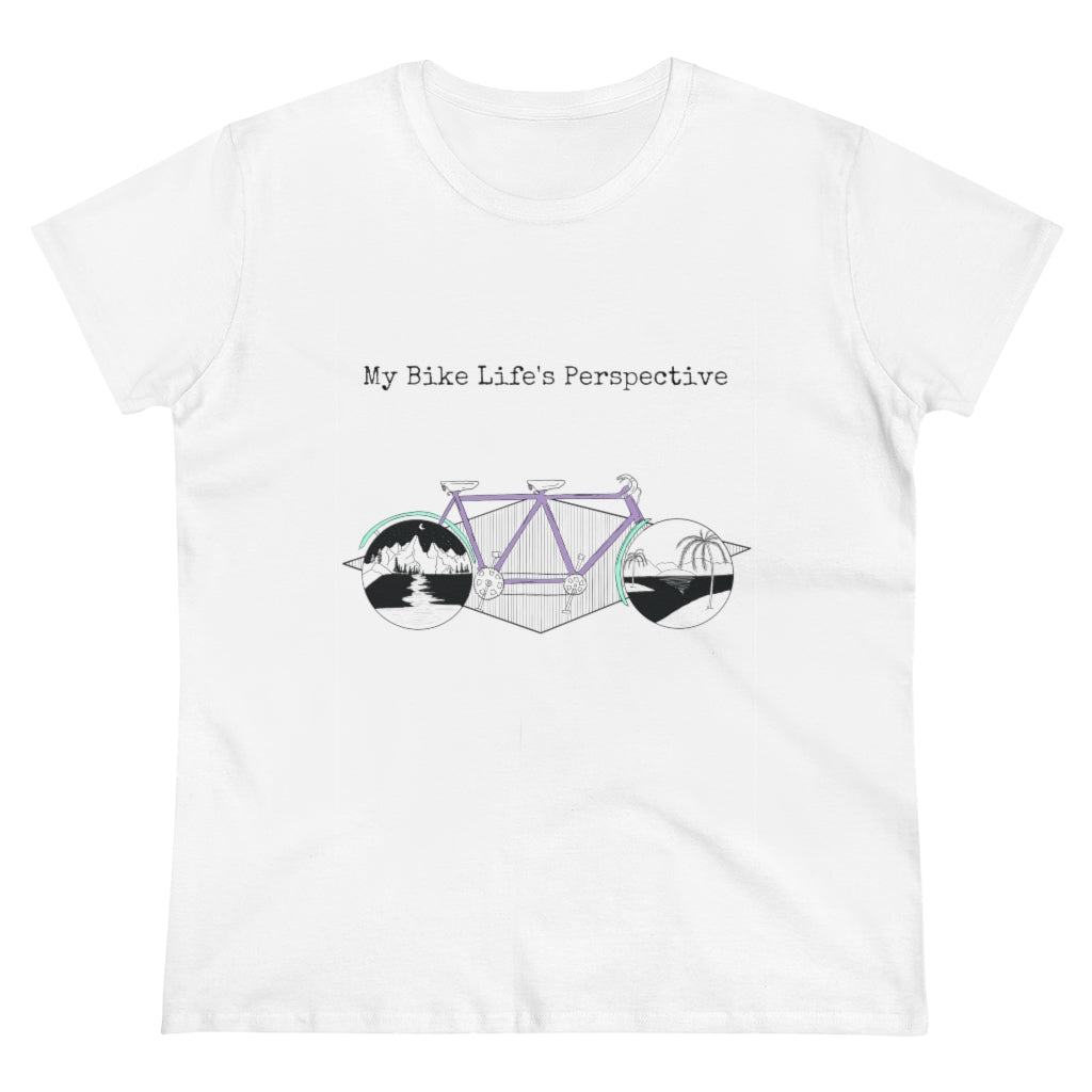 Women's Bike life Perspective Tee