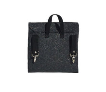 Load image into Gallery viewer, HOWARD - Pannier black and glitter canvas
