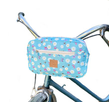 Load image into Gallery viewer, BIKE PACK - Handlebar Baby Blue and Daisy Flowers
