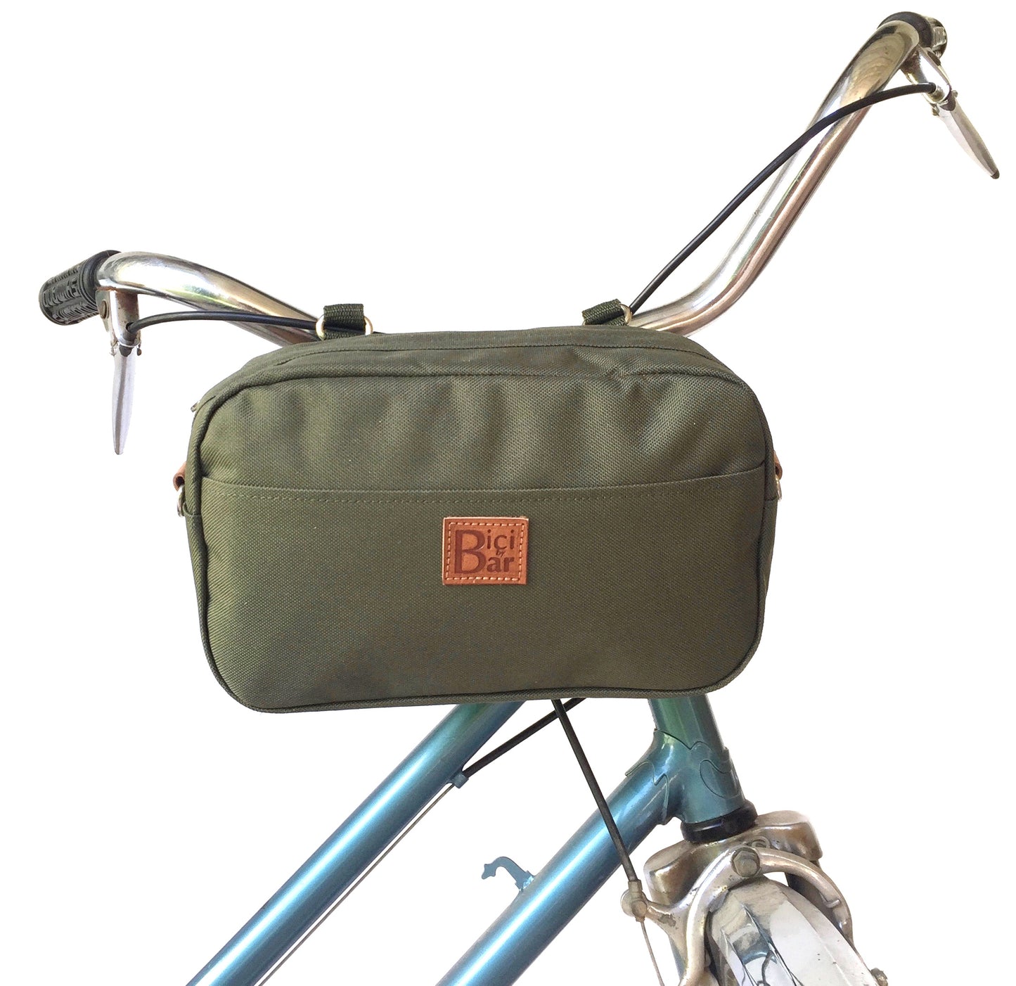 BIKE PACK - Cartera lona verde