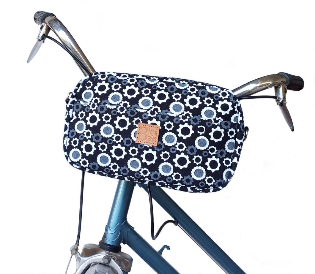 BIKE PACK - Handlebar Blanco y Negro Industrial