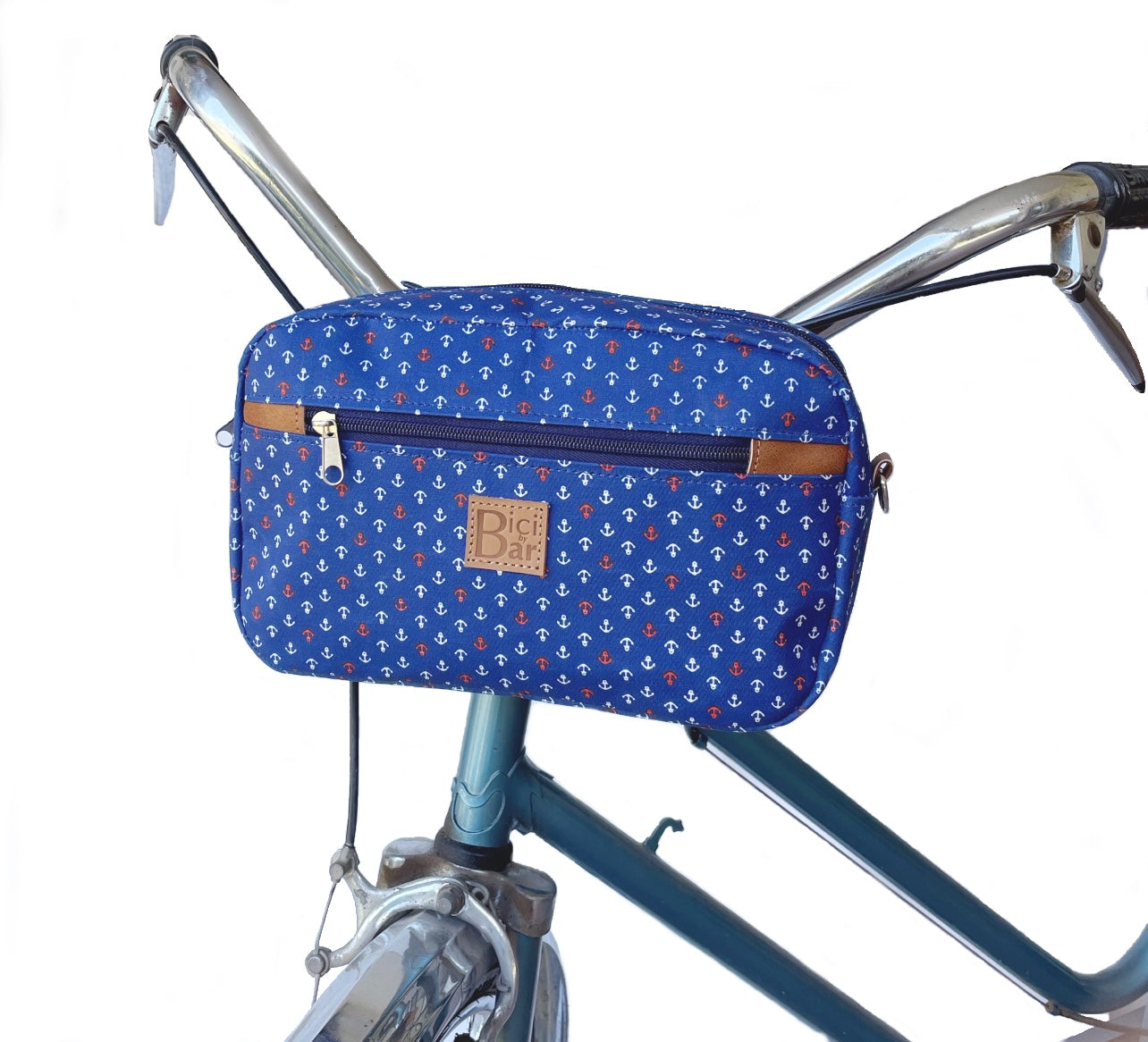 BIKE PACK - Cartera Anclas Azules