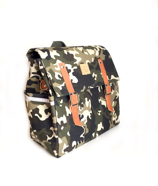 HOWARD - Pannier Camouflage green