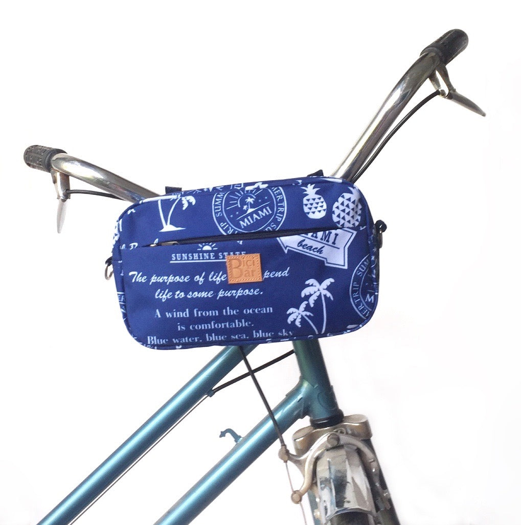 BIKE PACK - Miami Blue waterproof handlebar