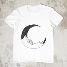 Cargar imagen en el visor de la galería, Camiseta Bici y Luz de luna
