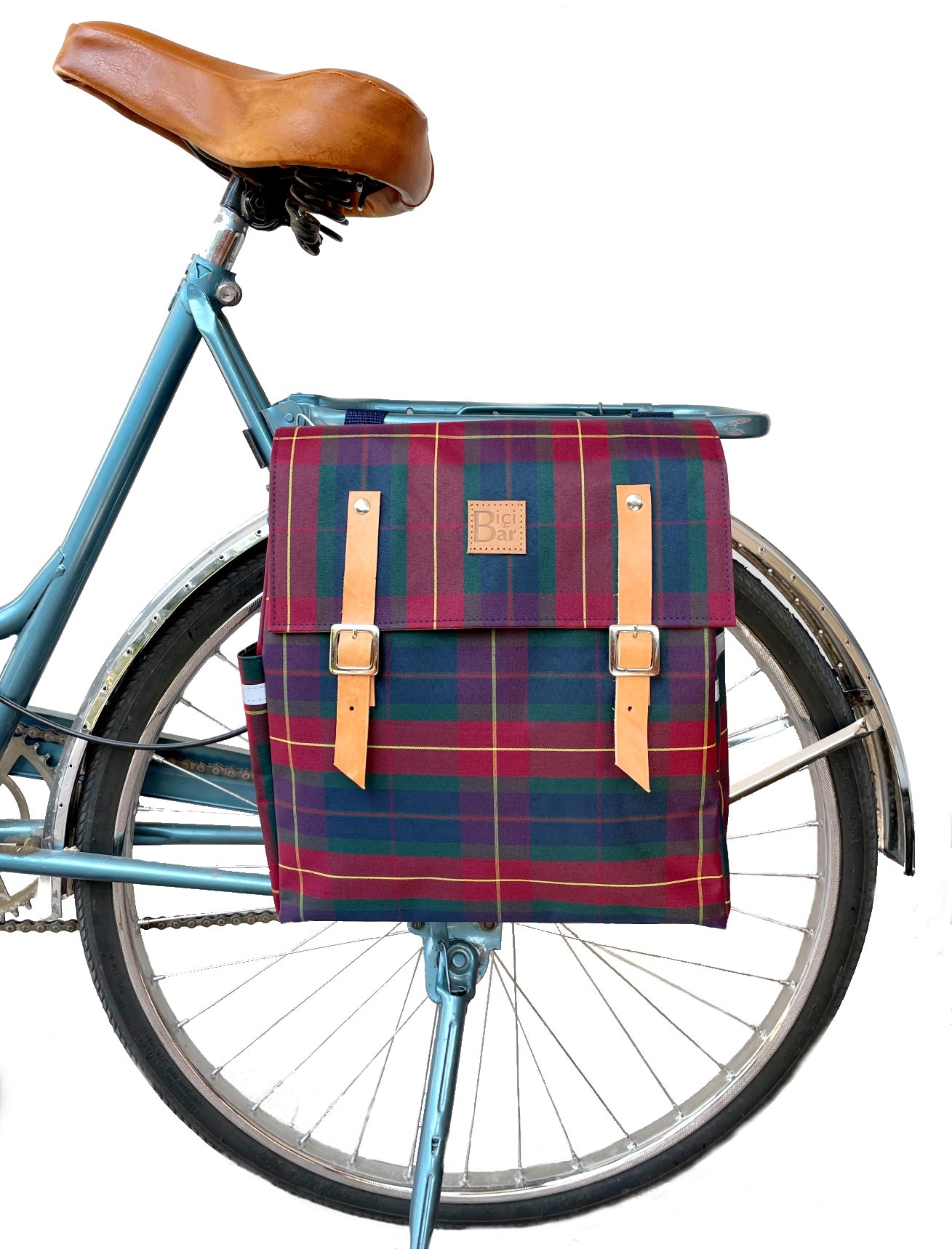 HOWARD - Plaid Red pannier