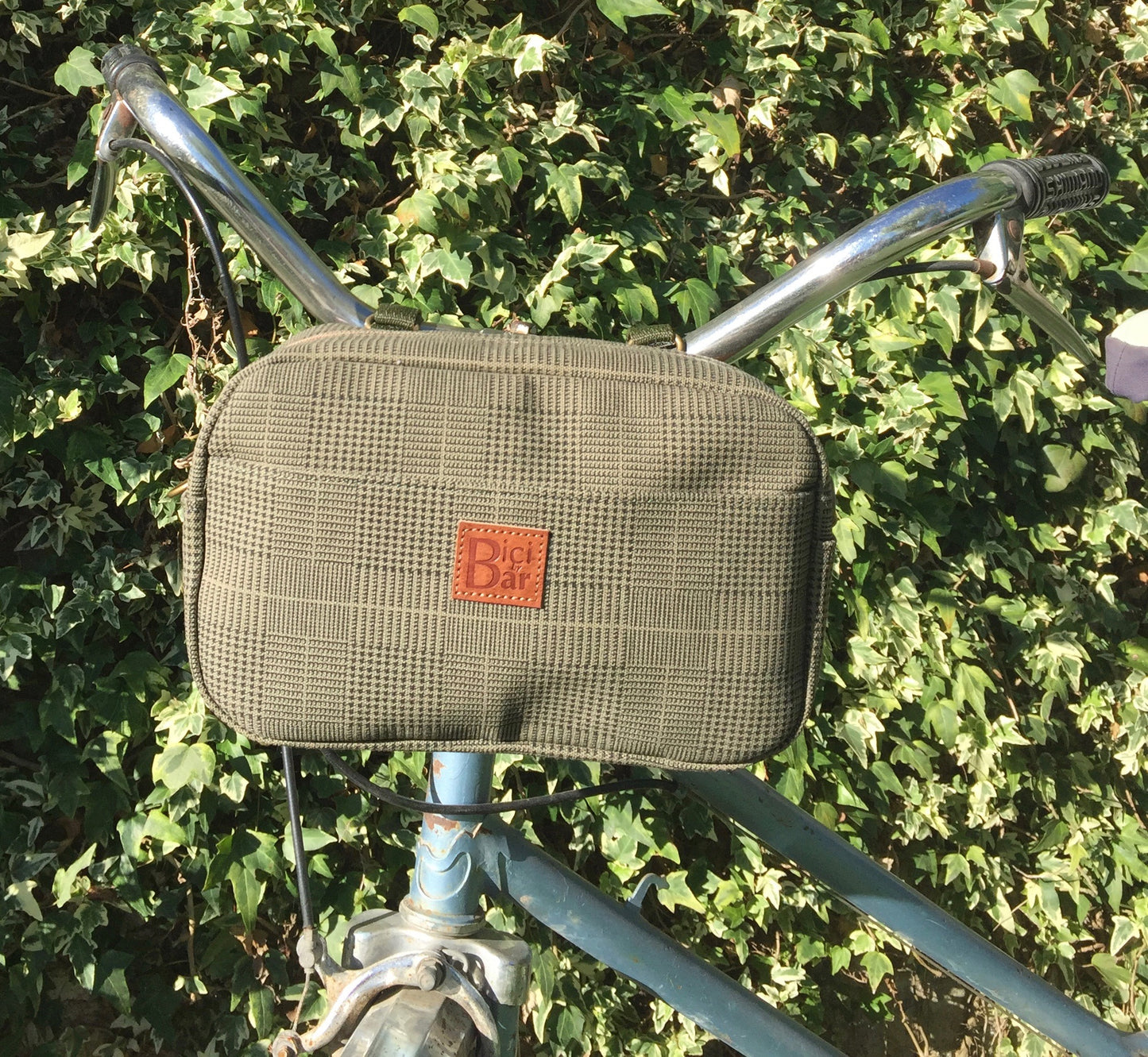 BIKE PACK - Cartera en Príncipe de Gales