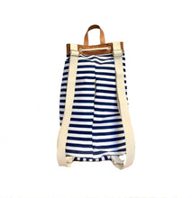 Load image into Gallery viewer, Sailor Bag Navy Stripes
