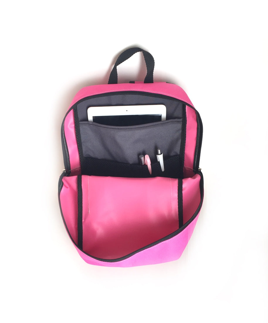 SPORT- Alforja Mochila Impermeable Rosa