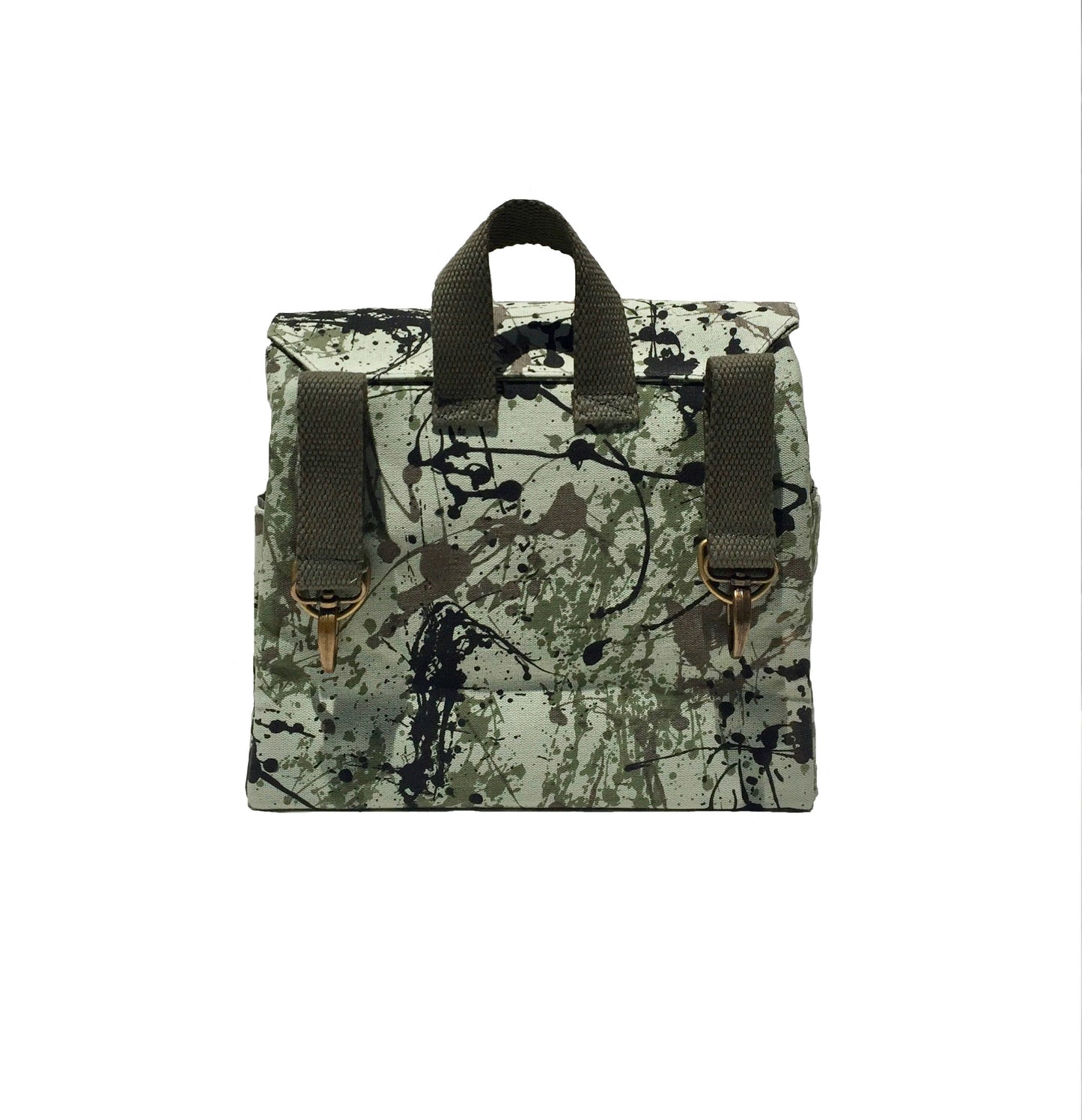 HOWARD - Pannier Vesubio green canvas