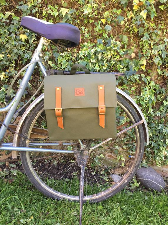 HOWARD - Green Waterproof Pannier