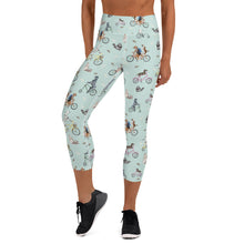 Load image into Gallery viewer, Dogs &amp; Bikes Bicycle Leggings

