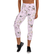 Load image into Gallery viewer, Pink Dogs &amp; Bikes Bicycle leggings
