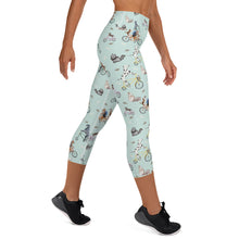 Load image into Gallery viewer, Dogs &amp; Bikes Bicycle Leggings
