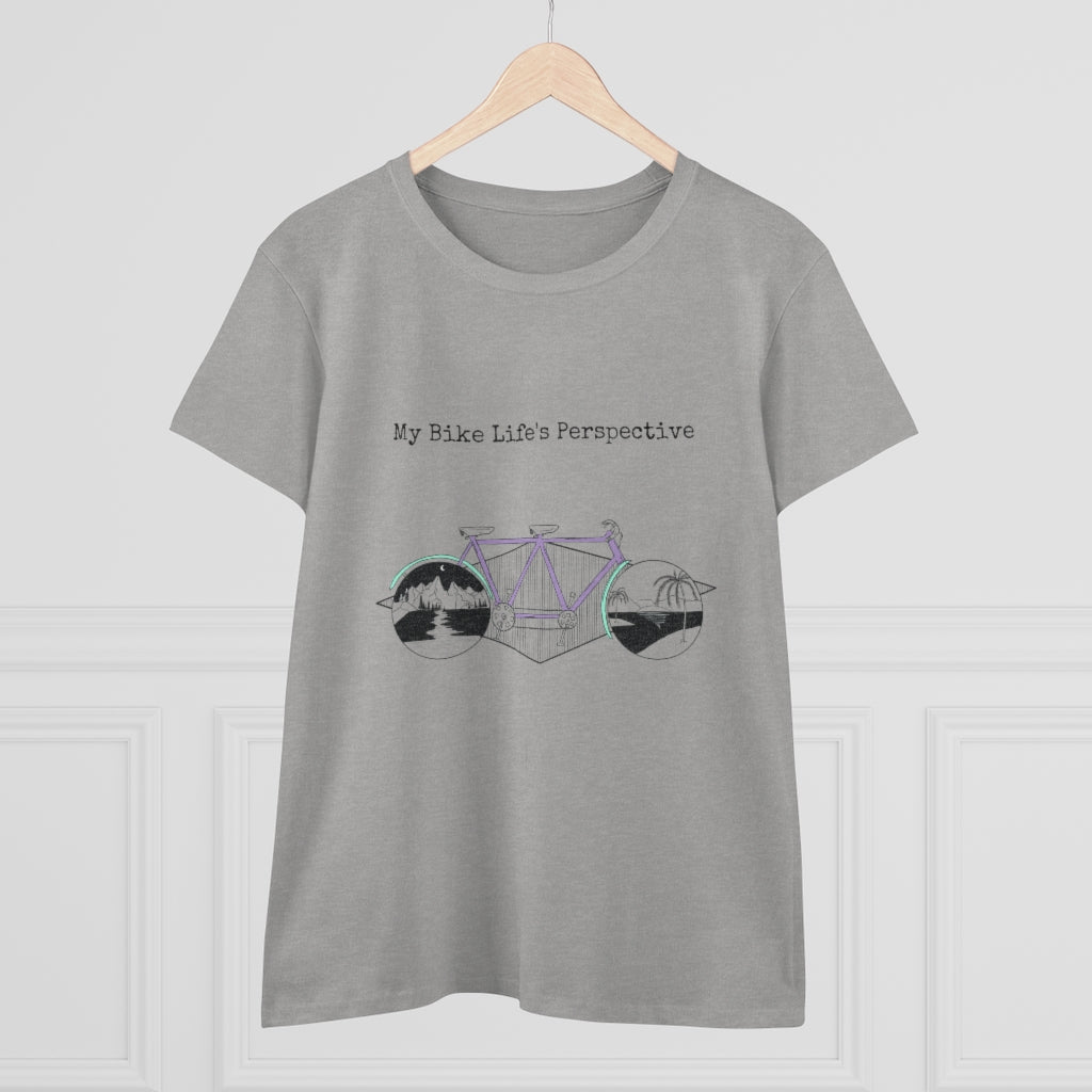 Women's Bike life Perspective Tee