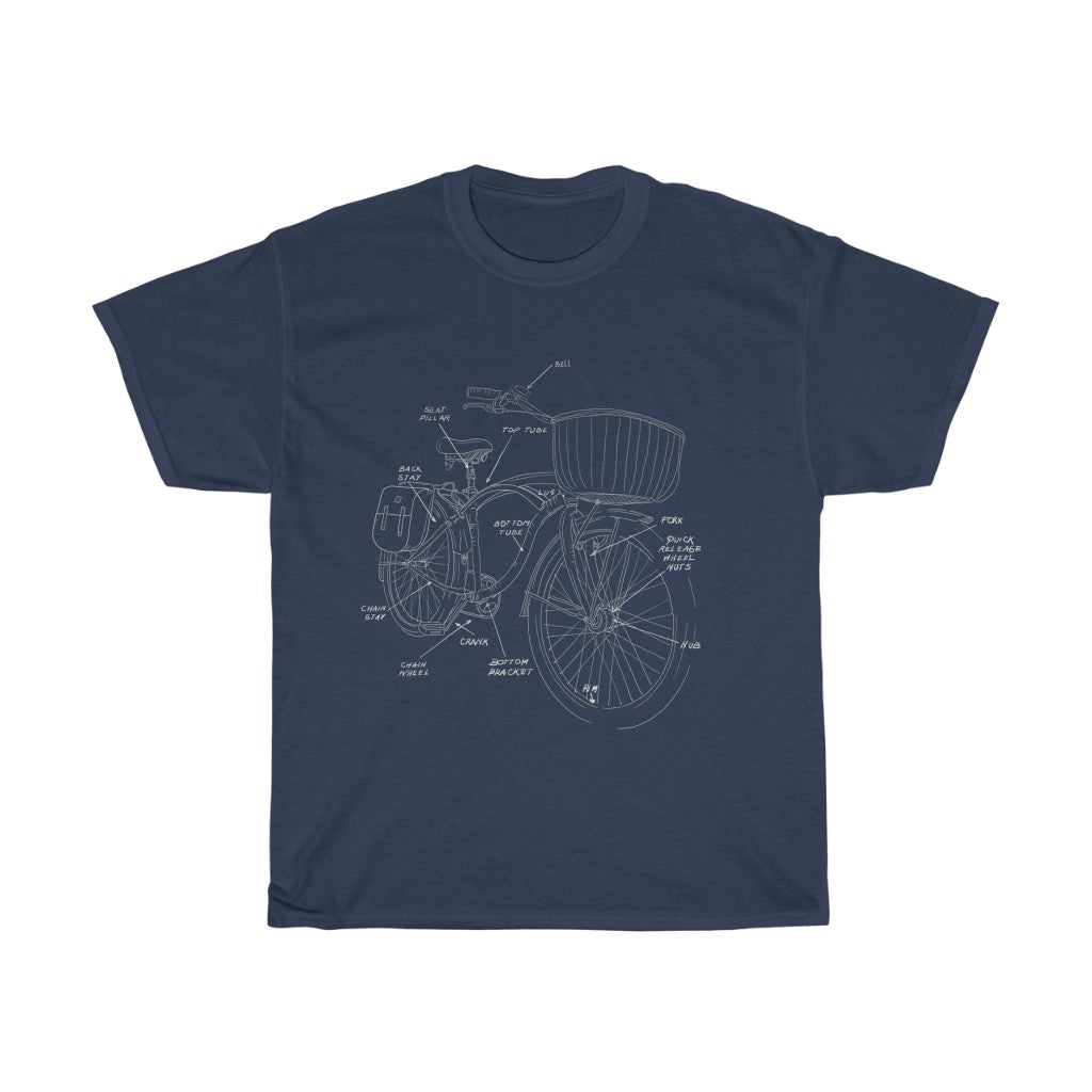 Camiseta Anatomia de la Bici