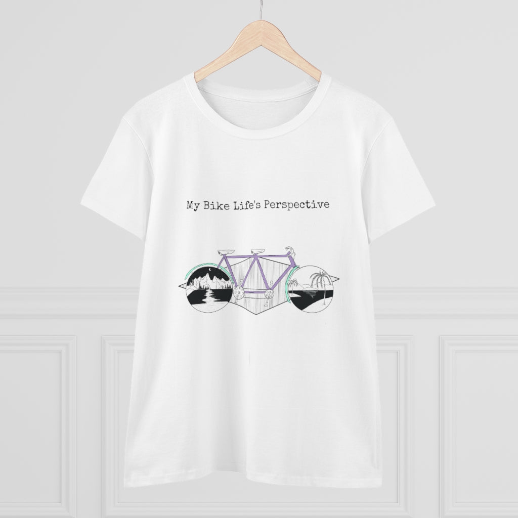 Women's Bike life Perspective Tee